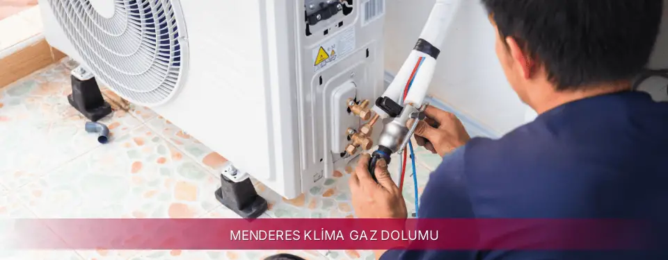 Menderes İlçemi LG Klima Gaz Dolumu